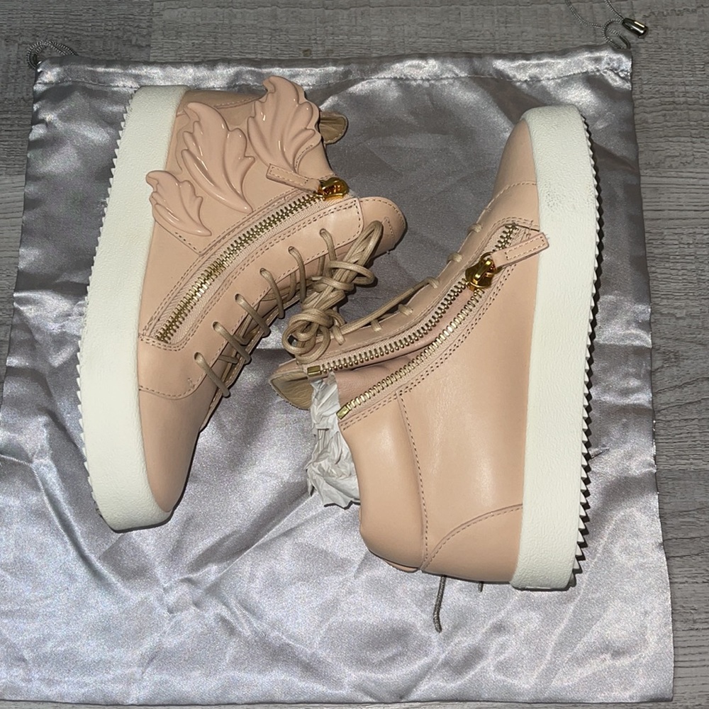 Giuseppe Zanotti Sneakers Natural Winged - Picture 3 of 5